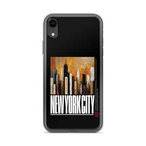 NYC Landscape Painting iPhone Case