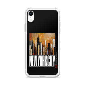 NYC Landscape Painting iPhone Case