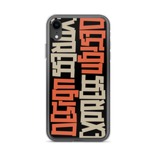 Design Express Typography iPhone Case