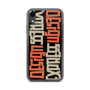 Design Express Typography iPhone Case