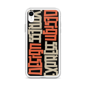 Design Express Typography iPhone Case