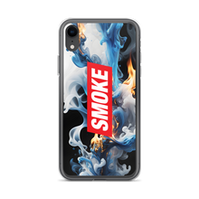 Blue Smoke Fire iPhone Case