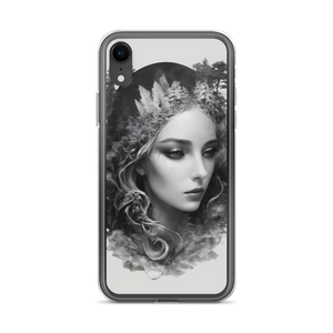 Grayscale Gaia iPhone Case