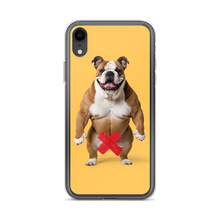 Bulldog X-Tape Yellow iPhone Case