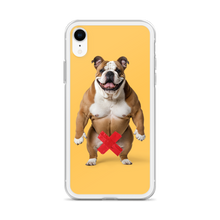 Bulldog X-Tape Yellow iPhone Case