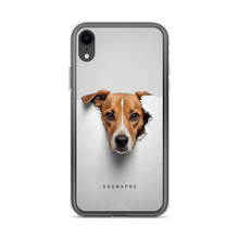 Funny Sad Dog Peep iPhone Case