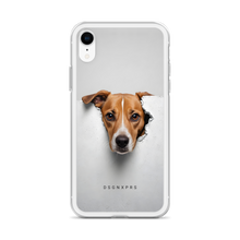 Funny Sad Dog Peep iPhone Case