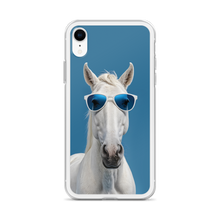 Cool Blue Horse iPhone Case