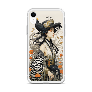 Mrs. Flora and Fauna iPhone Case