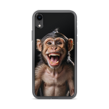 Happy Monkey Black iPhone Case