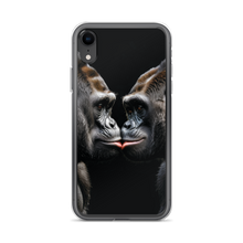 Gorilla Kissing iPhone Case