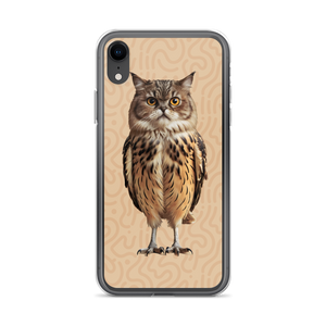 Cat Owl iPhone Case