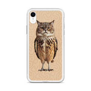 Cat Owl iPhone Case