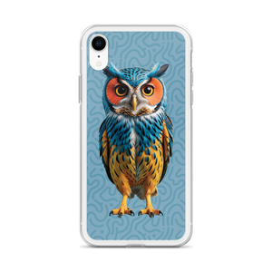 Blue Owl iPhone Case