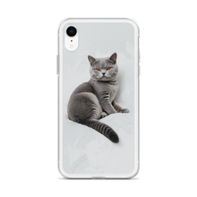 Relaxing British Shorthair Cat iPhone Case