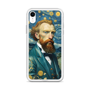 Van Gogh Potrait Painting iPhone Case