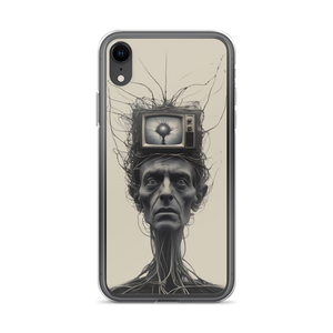 Brain Wash by Media iPhone Case