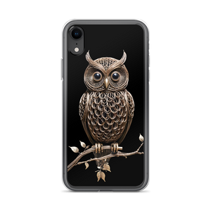 Owl Copper Art iPhone Case