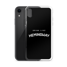 Drink Like Hemingway Clear Case for iPhone®