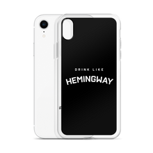 Drink Like Hemingway Clear Case for iPhone®