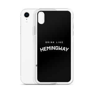 Drink Like Hemingway Clear Case for iPhone®