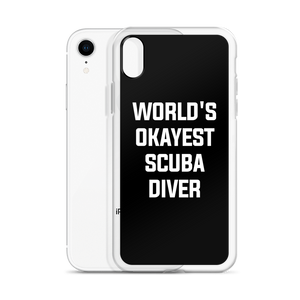 World's Okayest Scuba Diver Clear Case for iPhone®