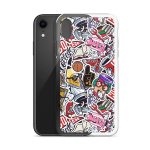 Street Art College Pattern iPhone Case