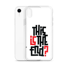 IS/THIS IS THE END? iPhone Phone Case