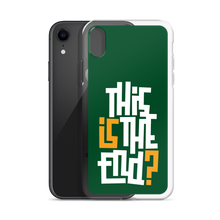 IS/THIS IS THE END? Forest Green iPhone Phone Case