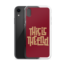 THIS IS THE END? Burgundy iPhone Phone Case