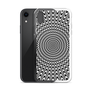 Vertigo Optical Illusion Background iPhone® Phone Case