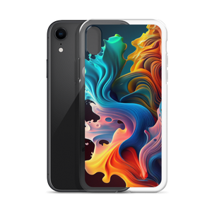 Colorful Swirl Background iPhone® Phone Case