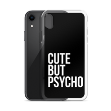 Cute But Psycho iPhone® Black Phone Case