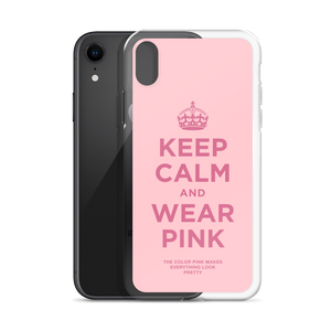 Keep Calm and Wear Pink iPhone® Phone Case