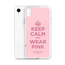 Keep Calm and Wear Pink iPhone® Phone Case