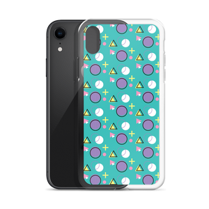 Memphis Colorful Pattern 01 iPhone® Phone Case