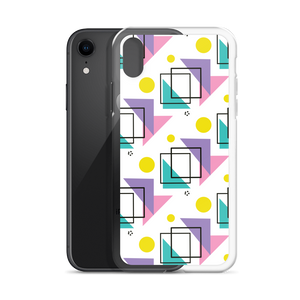 Memphis Colorful Pattern 02 iPhone® Phone Case