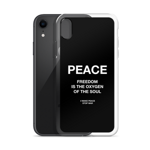 Freedom is the oxygen of the soul iPhone® Phone Case