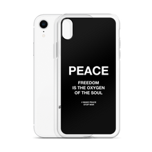 Freedom is the oxygen of the soul iPhone® Phone Case