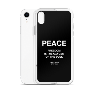 Freedom is the oxygen of the soul iPhone® Phone Case