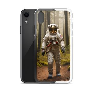 Astronout in the Forest iPhone Case