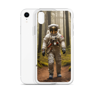 Astronout in the Forest iPhone Case