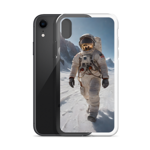 Astronaut Snow iPhone Case