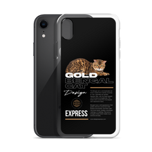 Gold Bengal Cat iPhone Case