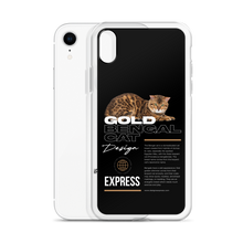 Gold Bengal Cat iPhone Case