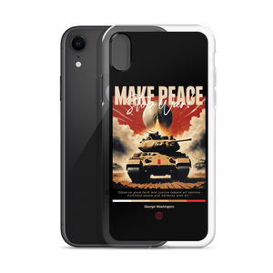 Make Peace Stop War Tank iPhone Case