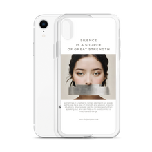 Silence Lao Tzu iPhone Case