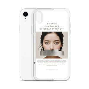 Silence Lao Tzu iPhone Case