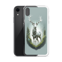 Green White Deer iPhone Case