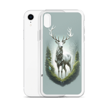 Green White Deer iPhone Case